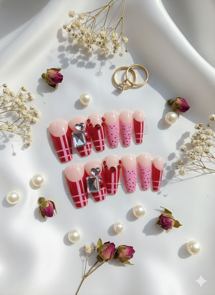 Duo Checkers And Diamonds