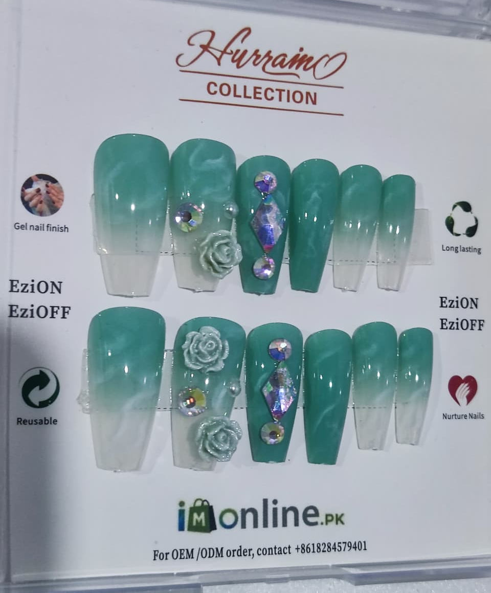 Emerald Pastel Diamonds