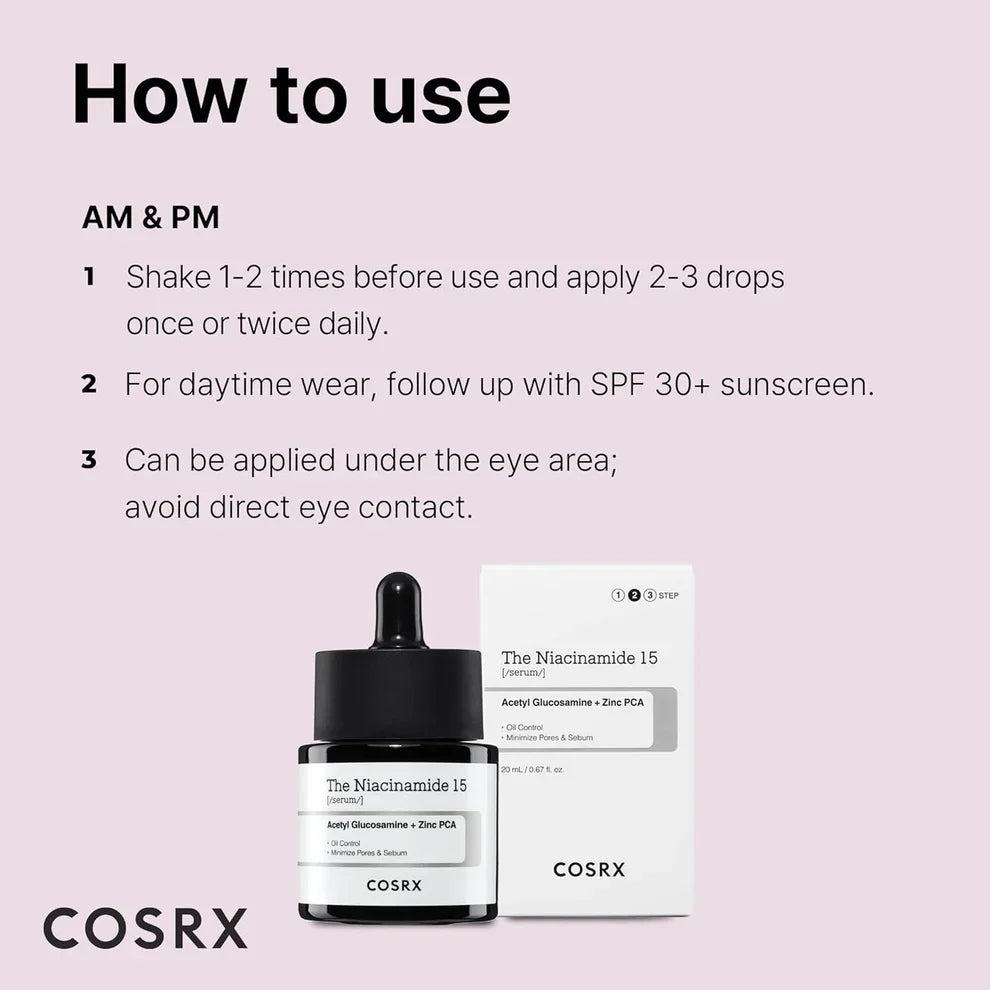 COSRX The Niacinamide 15 Serum