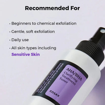 COSRX AHA/BHA Clarifying Treatment Toner