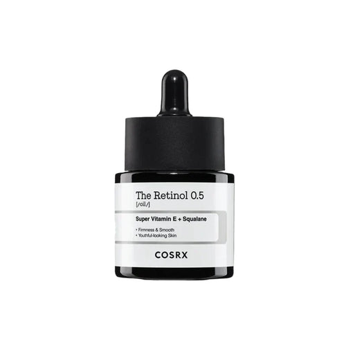 COSRX The Retinol 0.5 Oil Super Vitamin E + Squalane