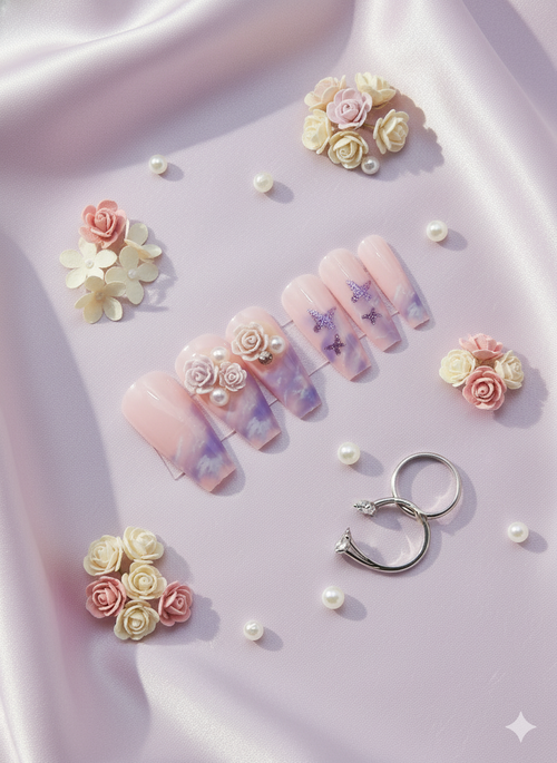 Purple and Pink Flowers