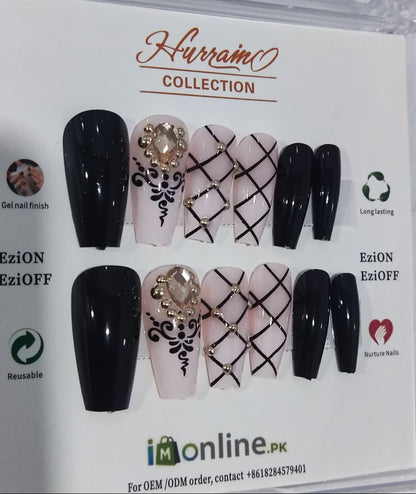 Black and Beige Checkers