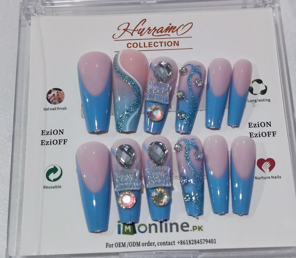 Blue n Pink Diamonds