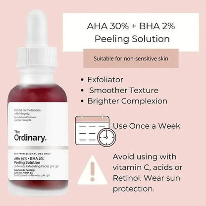 The Ordinary AHA 30% + BHA 2% Peeling Solution