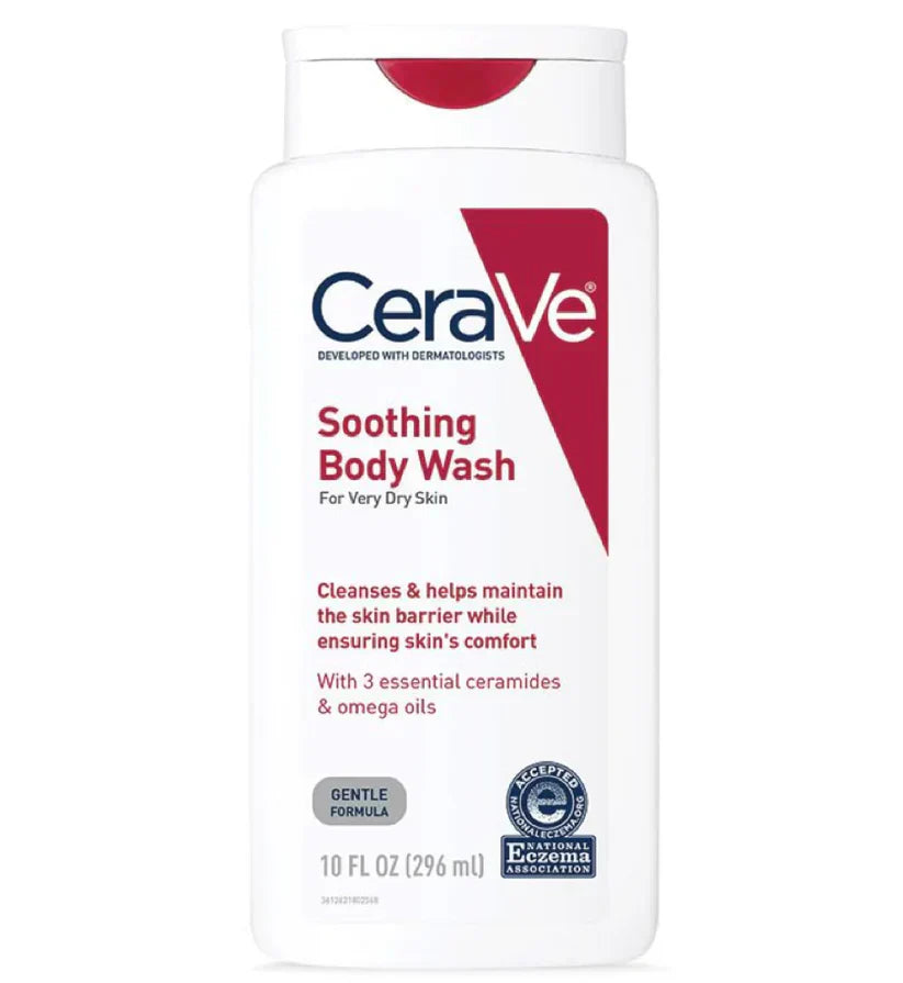 CeraVe Soothing Body Wash for Very Dry Skin – 296ml